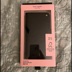 Kate Spade XS 11 iPhone black with sparkles cover